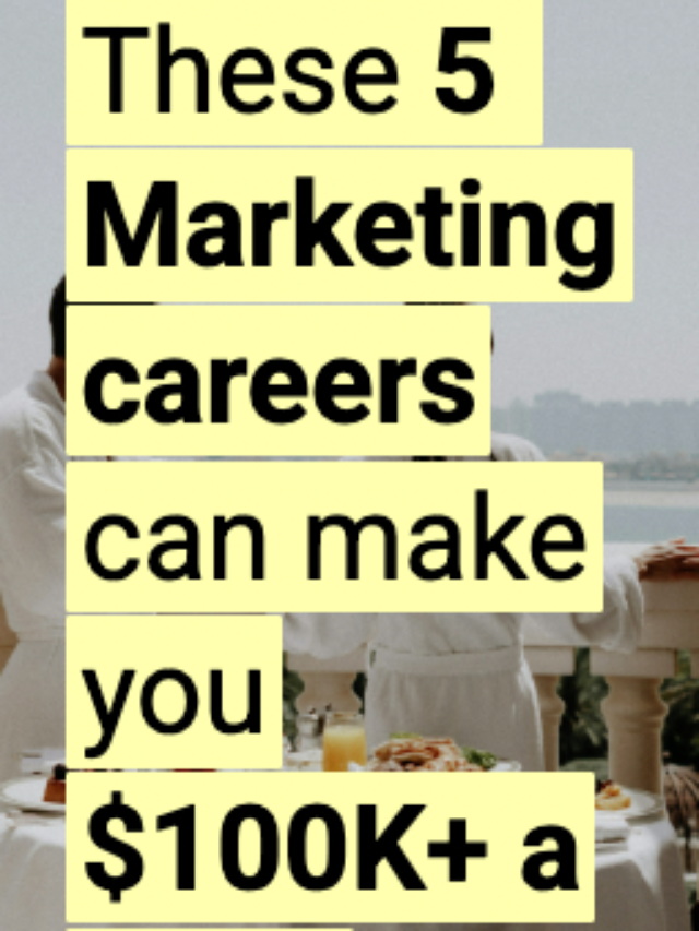 Want a High-Paying Job in Marketing?